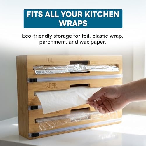 Honey-Can-Do Bamboo Wrap Organizer - Image 3