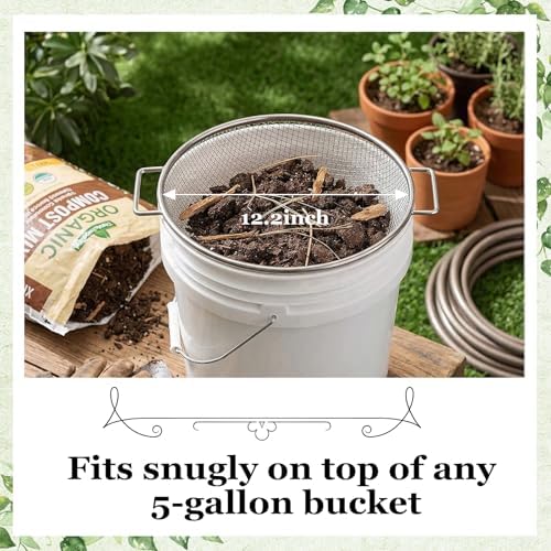 2PCS Soil Sifter for Gardening - Image 2