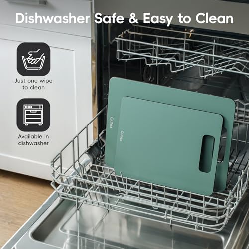 Wood Fiber Cutting Board Set of 2, Dishwasher Safe - Image 2