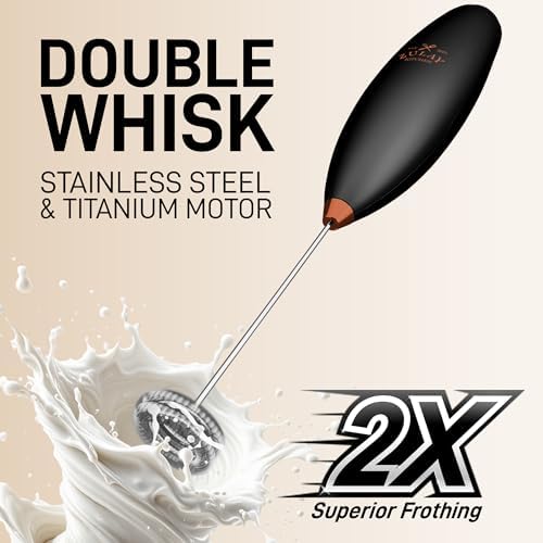 Zulay Kitchen Powerful Milk Frother Wand - Image 3