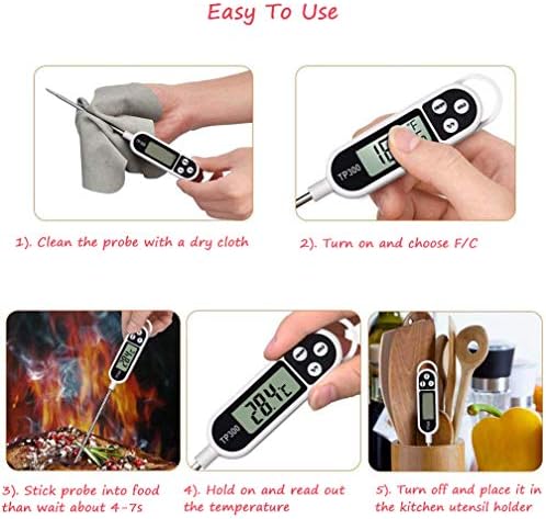 Digital Meat Food Thermometer for Cooking Kitchen BBQ, Probe Instant Read - Image 5