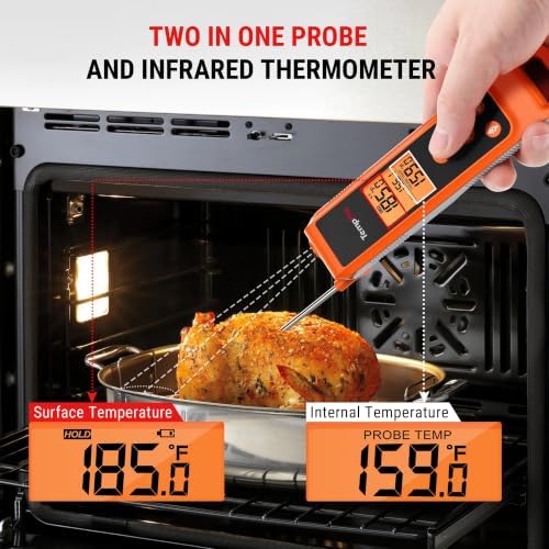 TempPro TempScan 2-in-1 Infrared Thermometer Gun - Image 2