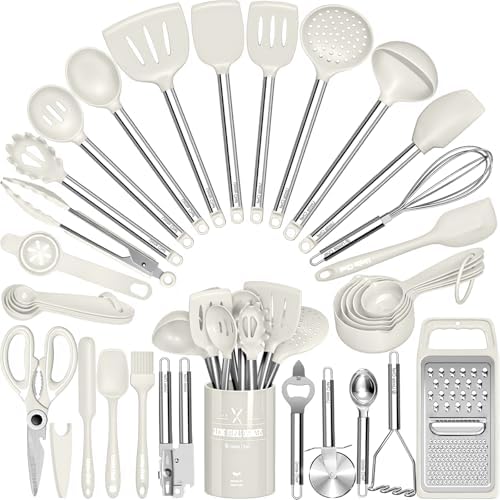 Kitchen Utensils Set-Umite Chef 34 Pcs Silicone Cooking Utensils Set by UmiteChef