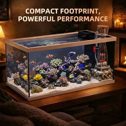 Protein Skimmer for 50-100 Gallon Saltwater Aquarium - Image 6