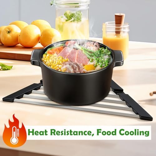 Small Triangle Foldable Dish Drying Rack - Image 4
