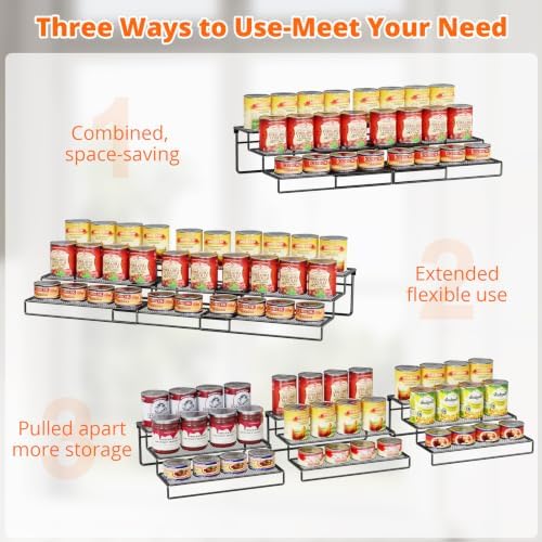 Dmevkic 3-Tier Expandable Can Storage Rack - Image 3