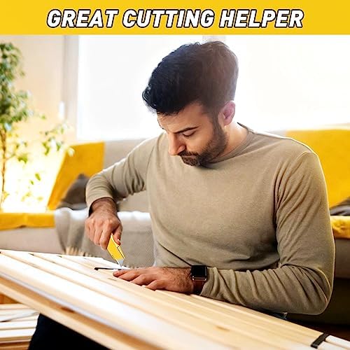 DIYSELF 4 Pack Box Cutters Retractable Utility Knife - Image 2