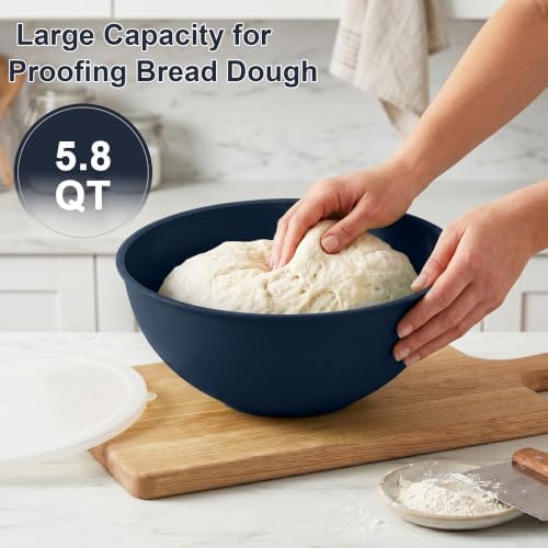 BoxedHome BPA Free Plastic Round Mixing Bowl - Image 2