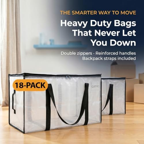 ClearSpace Heavy Duty Moving Bags or Storage Bins - Image 2