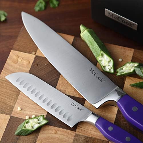 McCook MC27 14 Pieces Stainless Steel kitchen knife set - Image 5