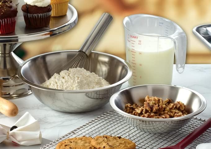Winco 5 qt Stainless Steel Mixing Bowl - Image 2