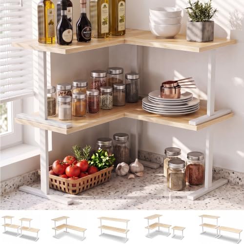 Golener Countertop Shelf, Kitchen Counter Organizer, Adjustable by Golener