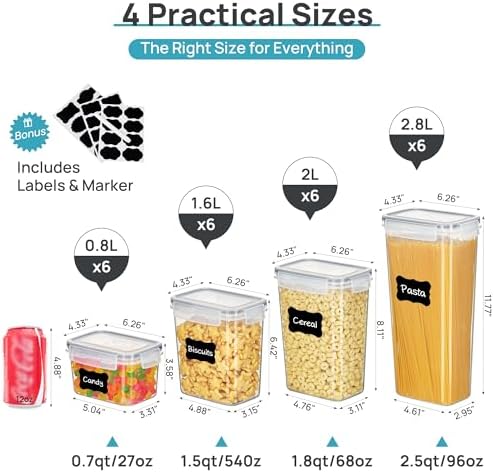 Vtopmart Airtight Food Storage Containers - Image 2