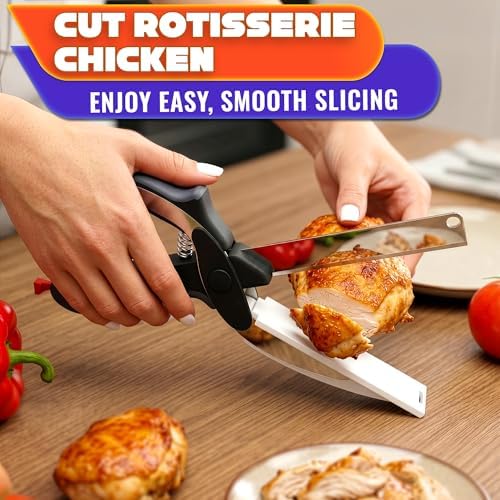 2 in 1 Kitchen Scissors for Food - Image 5