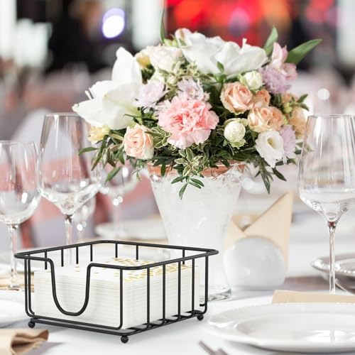 2 Pack Metal Cocktail Napkin Holder - Image 2