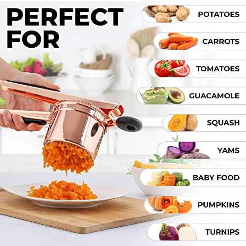 Zulay Kitchen Premium Large 15oz Potato Ricer, Heavy Duty Professional - Image 4