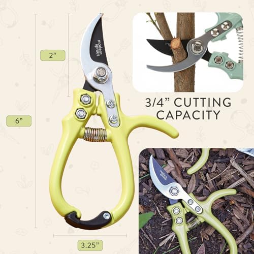 Modern Sprout Bypass Hand Pruners - Image 3