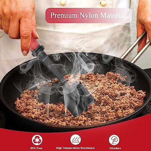 2 Pack Meat Chopper Ground Beef Masher Tool - Image 2