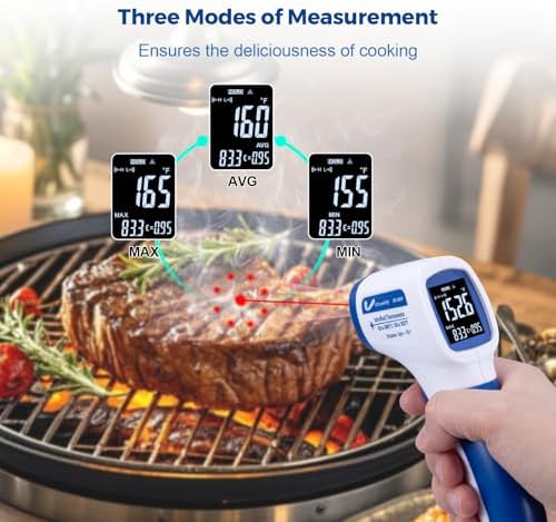 Ring Laser DS20:1 Infrared Thermometer Temperature Gun - Image 2