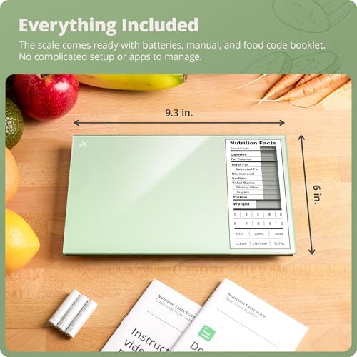 Greater Goods Food Scale with Nutrition Calculator, 000 Codes - Image 6