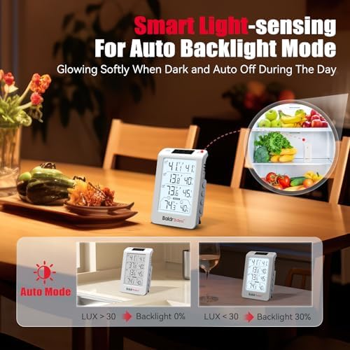 Wireless Freezer Monitor with 3 Sensors, 328ft Long Range Digital Refrigerator - Image 5