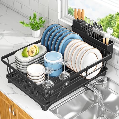 Kmiectse Dish Drying Rack for Small Kitchen Counter by Kmiectse
