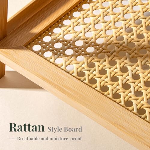 ANBOXIT Matcha Station Organizer, Countertop Bamboo Coffee & Tea Station - Image 2