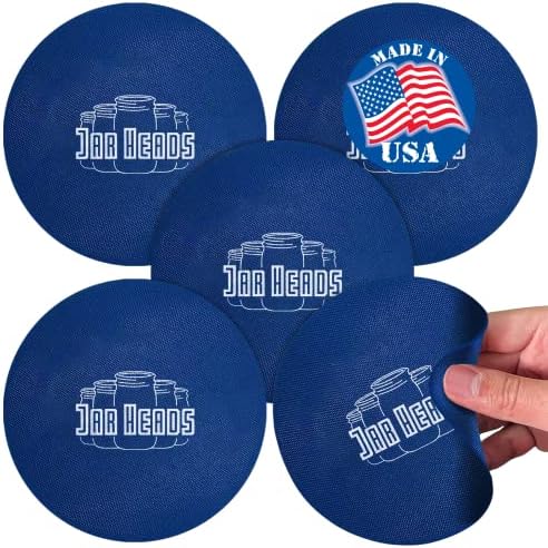 JAR HEADS Rubber Jar Opener Gripper Pad 5 Pack by JAR+HEADS
