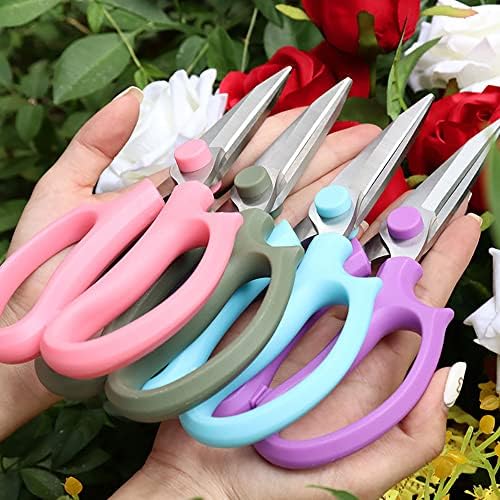 Leize Flower Scissors, Premium Thickened Stainless Steel Floral Shears - Image 4