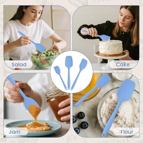 Silicone Spatulas Heat Resistant, Food Grade Rubber Spatula - Image 5