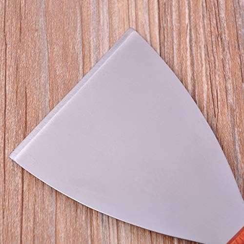 2PCS Stainless Steel Slant Grill Griddle Spatula Scraper - Image 4