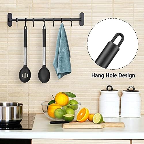 Pack of 2 Large Silicone Cooking Spoons, BPA Free Kitchen Scoops - Image 5