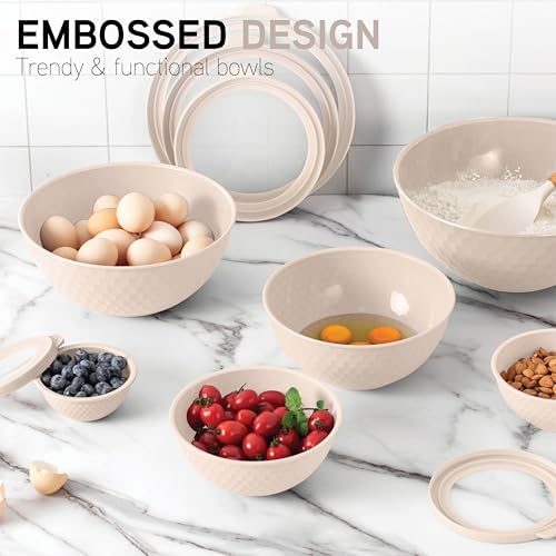 COOK WITH COLOR Mixing Bowls with Lids - Image 6