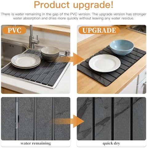 Stone Dish Drying Mat for Kitchen - Image 5