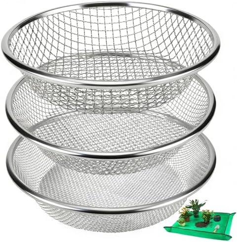 3PACK Soil Sifter for Gardening by Svincolare