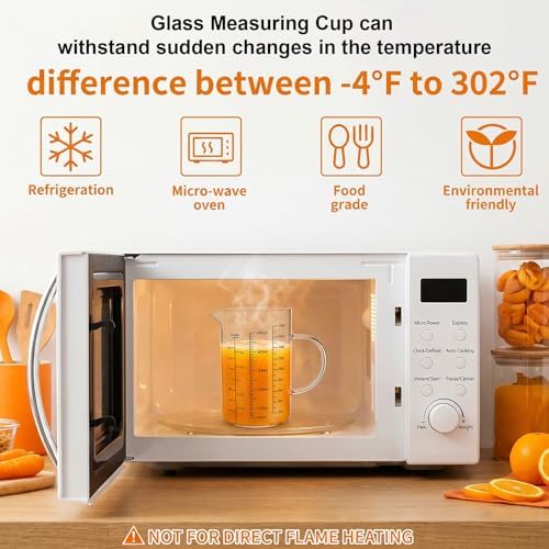 Graduated Glass Measuring Cup - Image 6