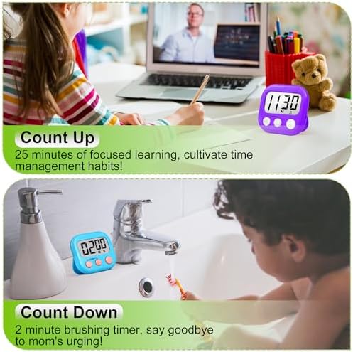 Digital Timer for Kids Teacher Supplies Classroom Timer for Study Learning - Image 4
