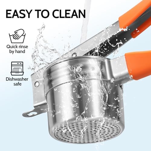 Potato Ricer, Sopito Upgraded Stainless Steel Potato Masher - Image 4