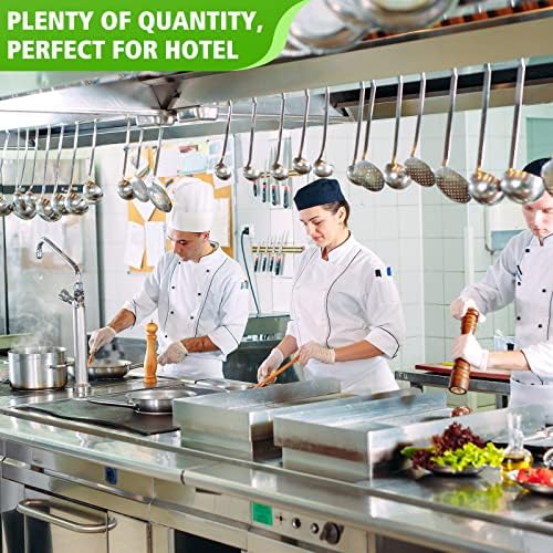 Potchen 10 Pcs Stainless Steel Soup Ladle Set, 1 oz - Image 6