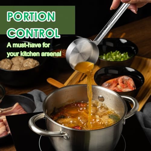 4 Oz Stainless Steel Portion Ladle 4 Pack - Image 5
