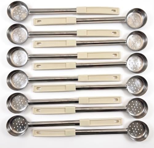 3 oz Slotted Stainless Steel Portion Control Ladle Spoodle - by Habanerofire