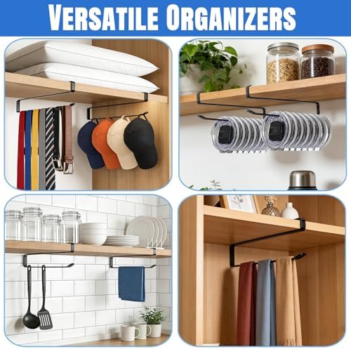 1 Pack Tumbler Lid Organizer, No Adhesive or Drilling, Kitchen Space Saver - Image 6