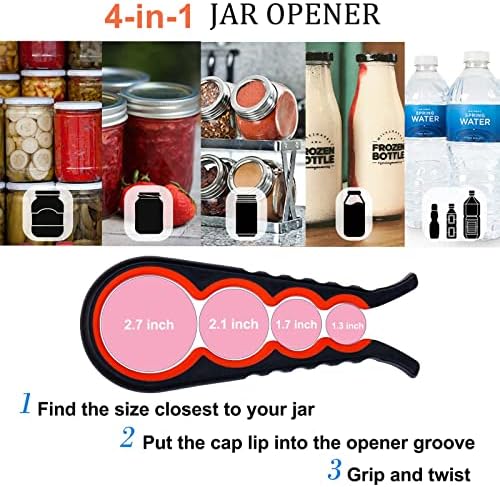 Bloss Jar Opener Bottle Opener for Seniors, Weak Hands and Arthritis - Image 5