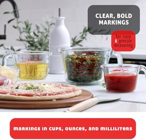 Eatex Glass Measuring Cups Set of 3 - Image 3