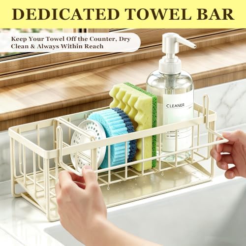 Sponge Holder for Kitchen Sink, Kitchen Sink Caddy, Kitchen Sink Sponge Holder - Image 4