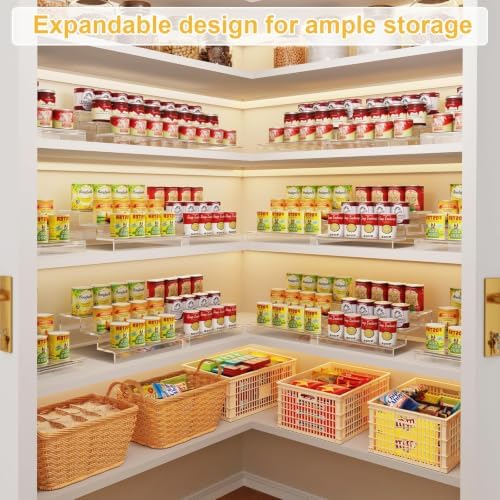 Expandable Clear Acrylic Can Organizer - Image 5