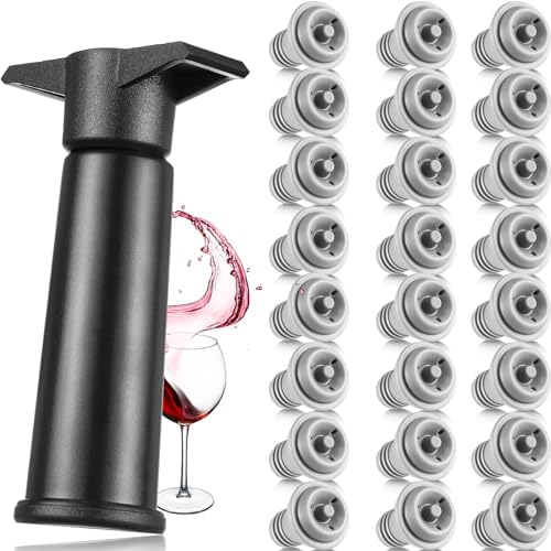 Honoson 18 Pcs Bottle Stoppers Vacuum Pump Set Air Remover Preserver by Honoson