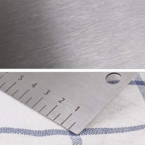 12 Inch Adjustable Cake Scraper, Stainless Steel Cake Smoother - Image 5