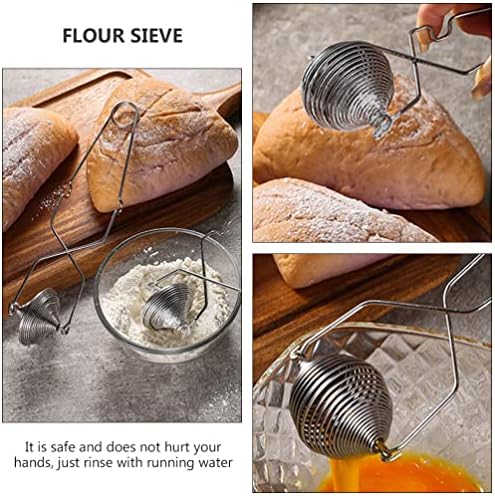 Cabilock Stainless Steel Flour Sieve Handheld Sifter - Image 4