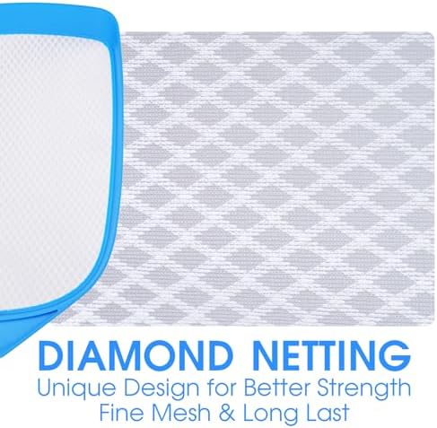 TidyMister Ultra-Fine Mesh Pool Skimmer Net - Image 2